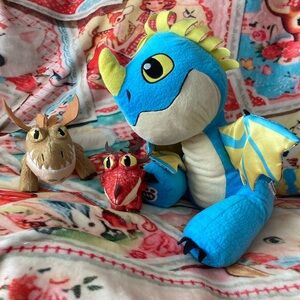 How To Train Your Dragon Plushies Stuffies Toys BUILD A BEAR Lot